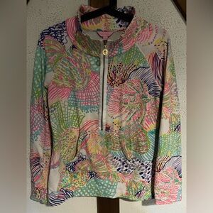 Lilly Pulitzer Multicolor Zip-Up Jacket